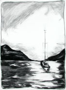 sailing away