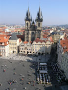 tyn church prague czech republic