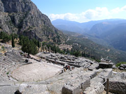 delphi olive orchards greece