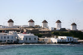 mykonos windmills