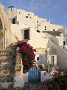 oia caves houses santorini greece