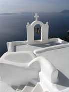 santorini bells greece