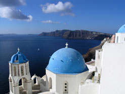 santorini sailing greece
