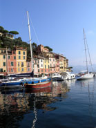 portofino italy sailboat