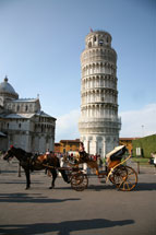 pisa leaning tower italy
