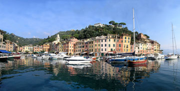 portofino italy panoramic