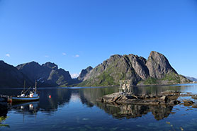 hamnoy cod drying