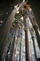 sagrada familia pillars 1